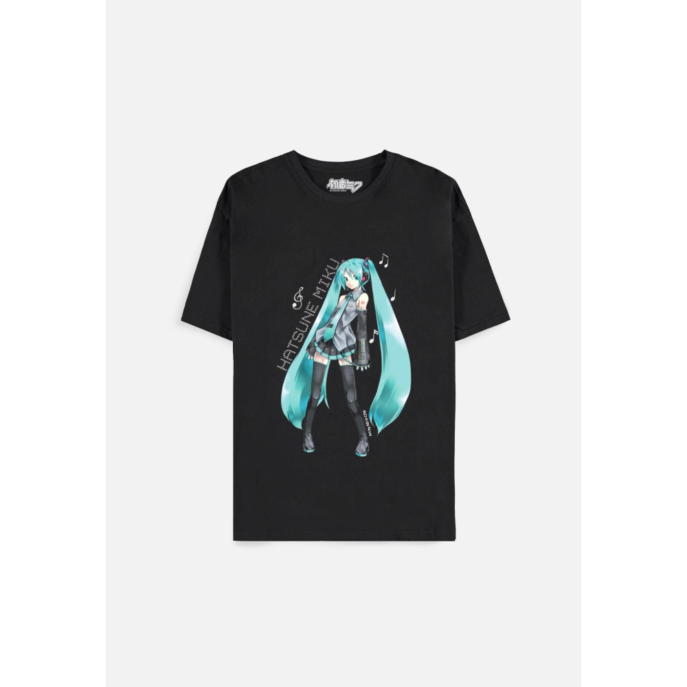 Hatsune Miku - Musical Icon T-shirt Femme - Noir